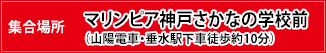集合場所：マリンピア神戸さかなの学校前（山陽電車・垂水駅下車徒歩約10分）